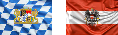 Flagge bayern austria